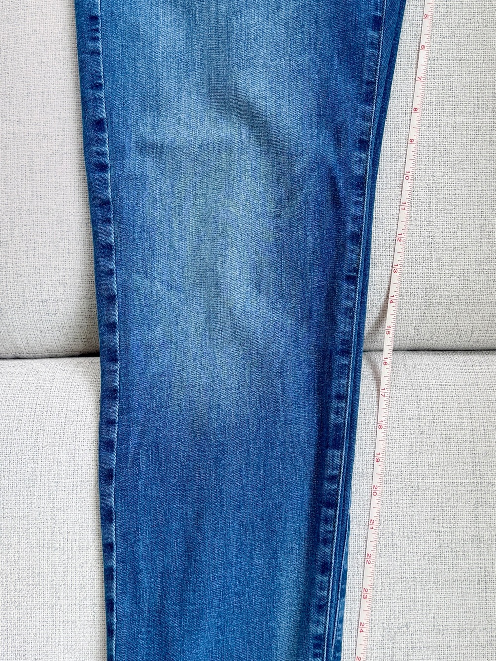 J. Jill Boyfriend Jeans in Medium Blue Wash - Picture 7 of 8